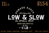 Onward Grass-Fed Beef Low & Slow Box- Small