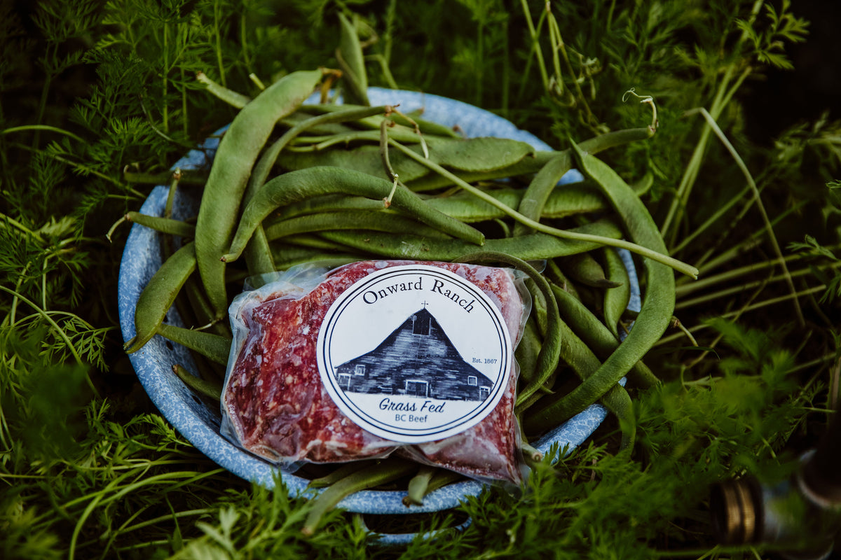 1 lb Grass-Fed Ground Beef – Onward Ranch