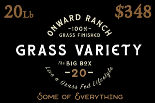 Onward Grass-Fed Beef Variety Box - Big