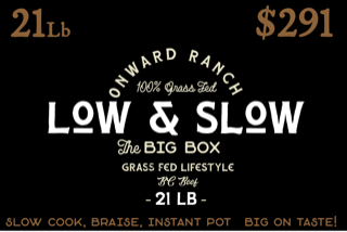 Onward Grass-Fed Beef Low & Slow Box- Big